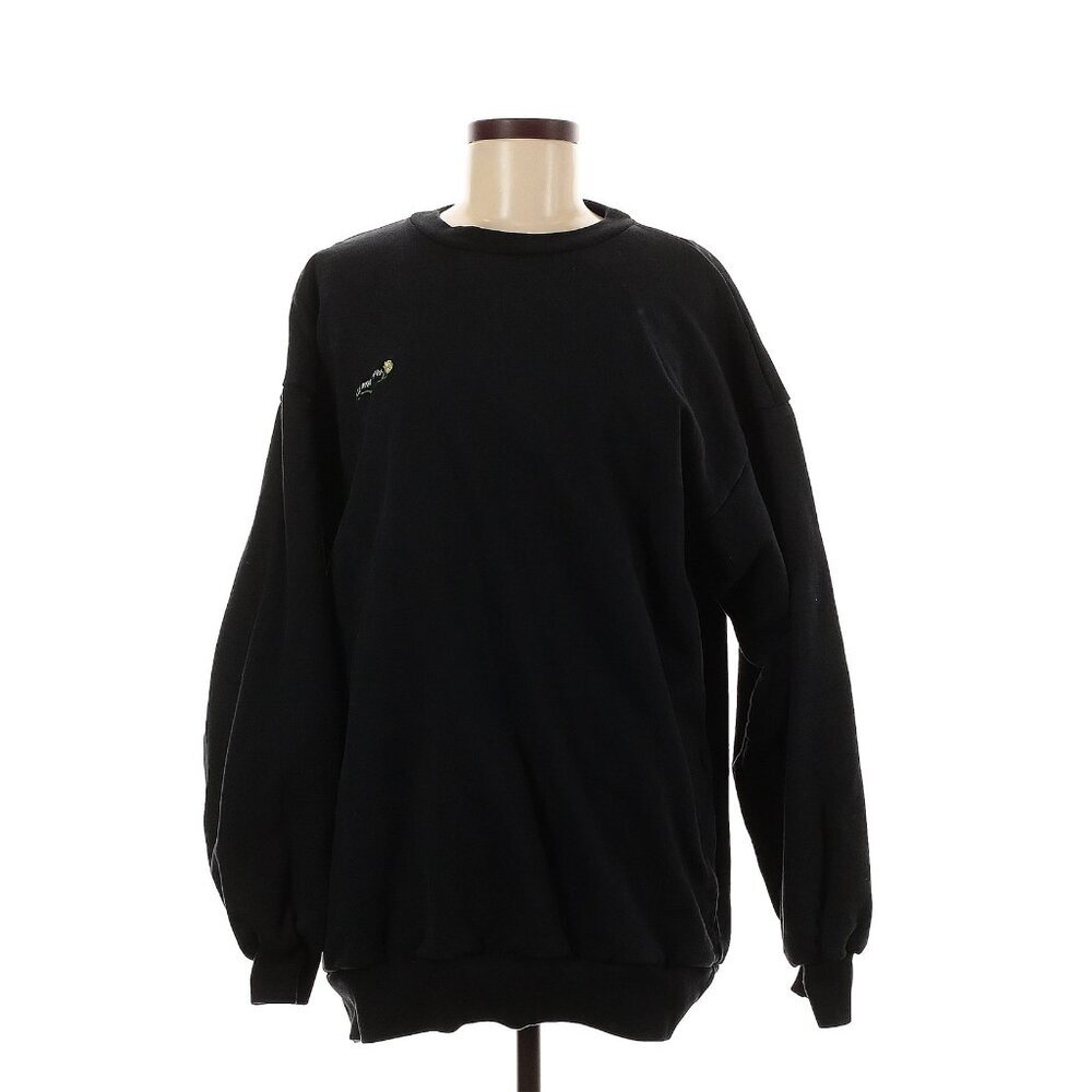 Heavy Manners Airport Sweatpants Sweatshirt Set in Black Medium - Picture 3 of 9